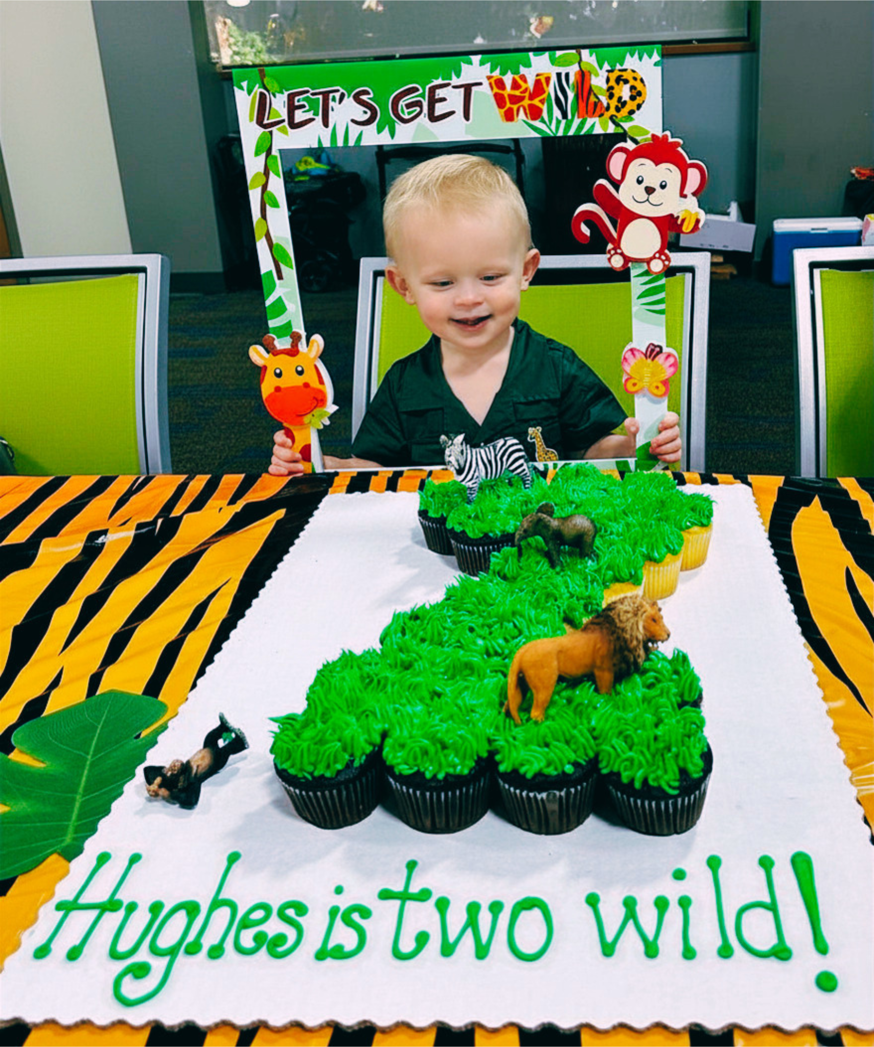 Jungle birthday party details