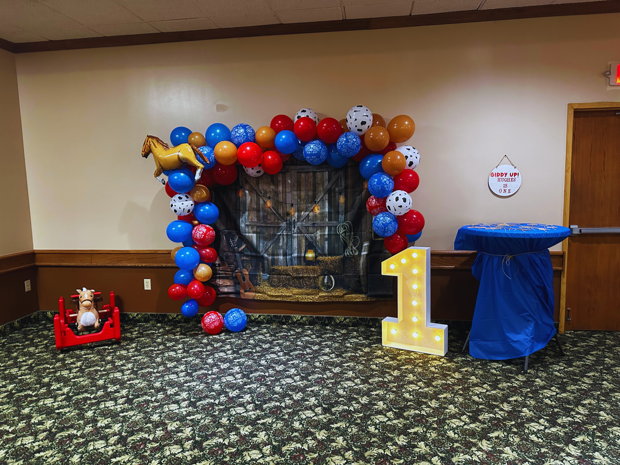 Rodeo-themed birthday party